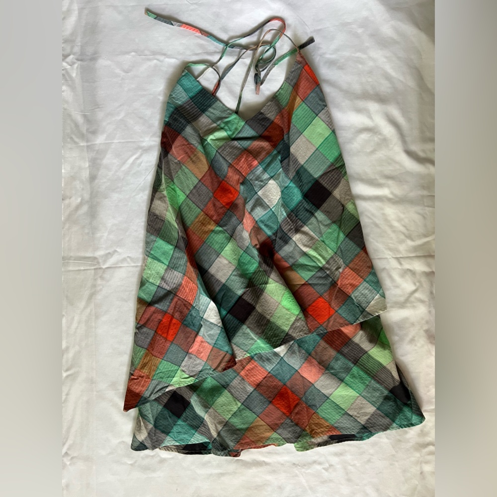 Patagonia cute plaid sundress/size 10